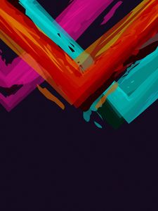 Preview wallpaper lines, colorful, stripes, pink, red, blue