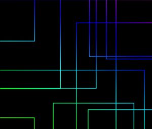 Preview wallpaper lines, connections, multicolored, glow