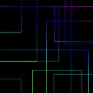 Preview wallpaper lines, connections, multicolored, glow