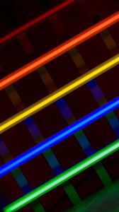 Preview wallpaper lines, diagonally, multicolored