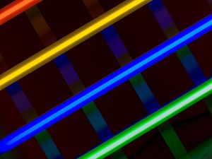 Preview wallpaper lines, diagonally, multicolored