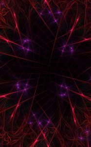 Preview wallpaper lines, dots, glow, abstraction