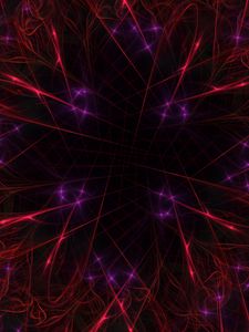 Preview wallpaper lines, dots, glow, abstraction