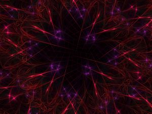 Preview wallpaper lines, dots, glow, abstraction