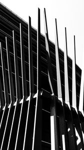 Preview wallpaper lines, facade, architecture, bw