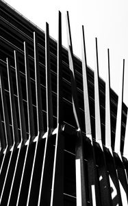 Preview wallpaper lines, facade, architecture, bw