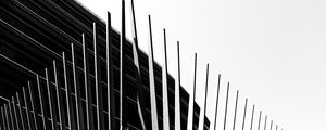 Preview wallpaper lines, facade, architecture, bw