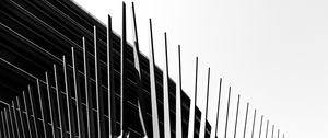 Preview wallpaper lines, facade, architecture, bw