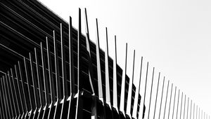 Preview wallpaper lines, facade, architecture, bw