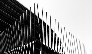 Preview wallpaper lines, facade, architecture, bw