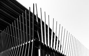 Preview wallpaper lines, facade, architecture, bw