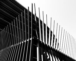 Preview wallpaper lines, facade, architecture, bw
