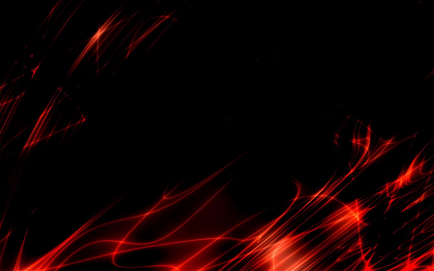 Download wallpaper 1440x900 lines, glitter, red, black, abstraction  widescreen 16:10 hd background