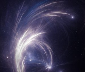 Preview wallpaper lines, glow, abstraction, dark