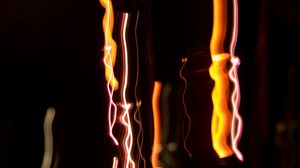 Preview wallpaper lines, glow, long exposure, freezelight