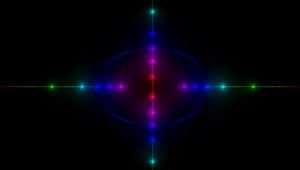 Preview wallpaper lines, glow, multicolored, dark