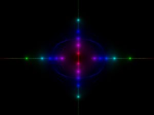 Preview wallpaper lines, glow, multicolored, dark