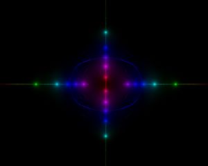 Preview wallpaper lines, glow, multicolored, dark