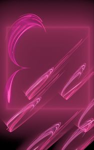 Preview wallpaper lines, glow, pink, abstraction