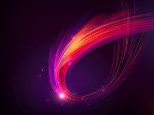 Preview wallpaper lines, glow, plexus, multicolored, dark background