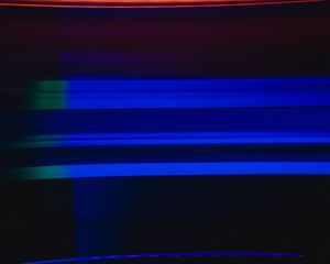 Preview wallpaper lines, glow, stripes, dark, blue, orange