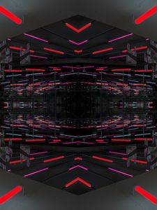 Preview wallpaper lines, glow, volume, shapes, abstraction
