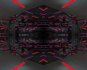 Preview wallpaper lines, glow, volume, shapes, abstraction