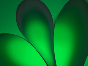 Preview wallpaper lines, gradient, green