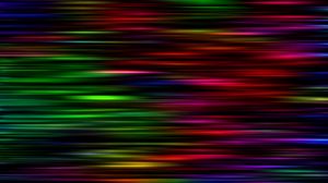 Preview wallpaper lines, horizontal, colorful, brilliance