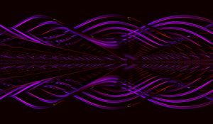 Preview wallpaper lines, interlacing, abstraction, purple