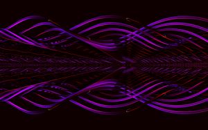 Preview wallpaper lines, interlacing, abstraction, purple