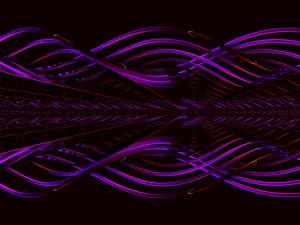 Preview wallpaper lines, interlacing, abstraction, purple