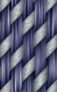 Preview wallpaper lines, interlacing, braided, gray, lilac, vertical
