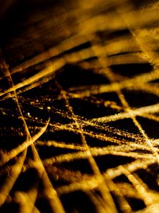 Preview wallpaper lines, intersection, gold, scratches, abstraction