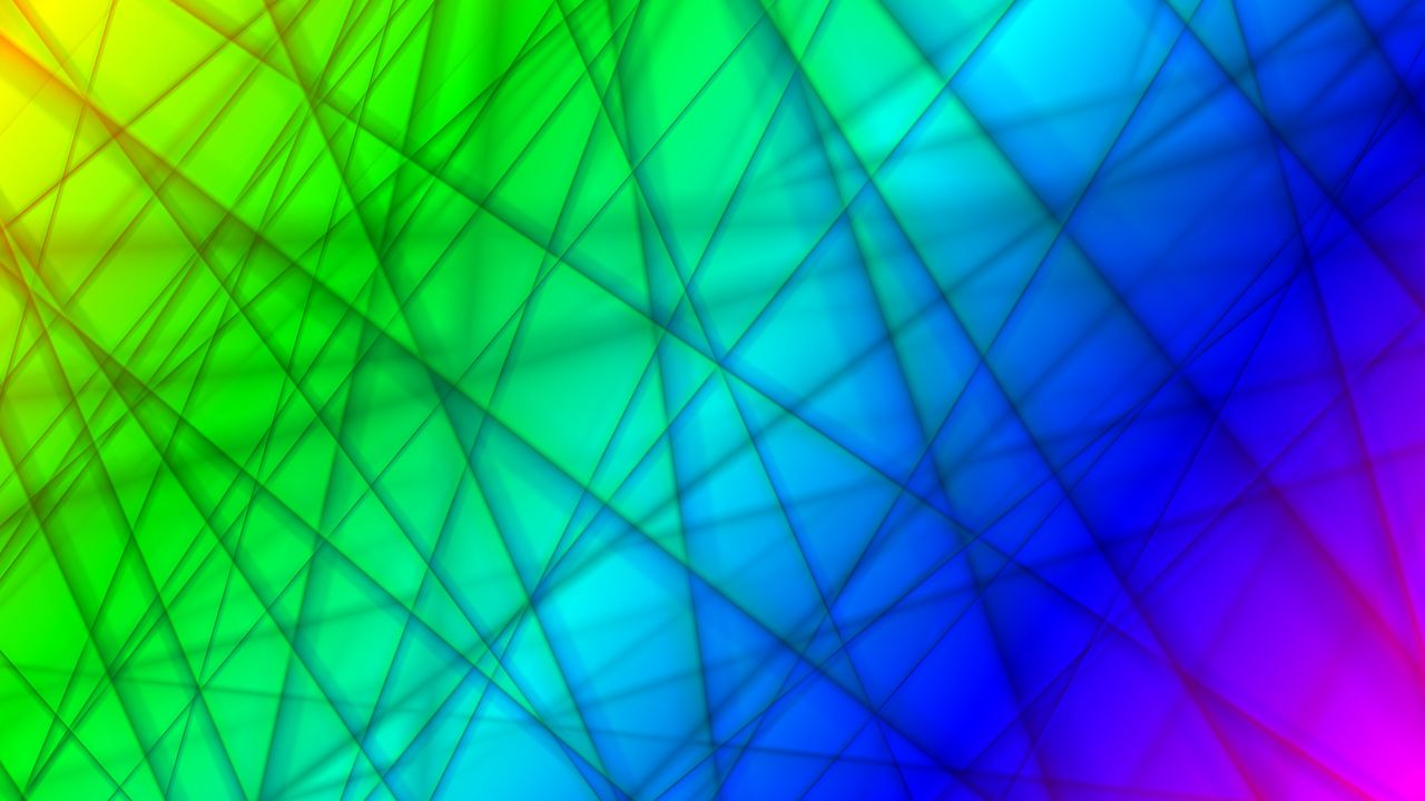 Wallpaper lines, intersection, multicolored, gradient, abstraction