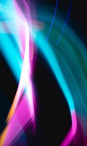 Preview wallpaper lines, light, glow, blur, neon