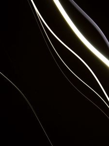 Preview wallpaper lines, light, glow, abstraction