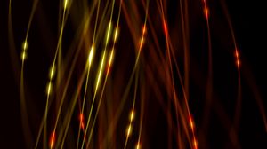 Preview wallpaper lines, light, interlacing, hairs, glowing, abstraction