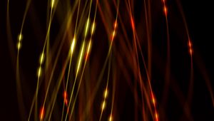 Preview wallpaper lines, light, interlacing, hairs, glowing, abstraction