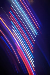 Preview wallpaper lines, light, neon, colorful, blur