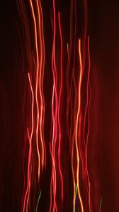 Preview wallpaper lines, light, neon, blur, long exposure