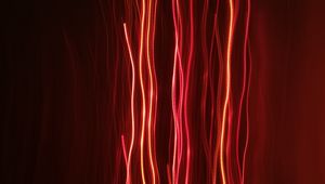 Preview wallpaper lines, light, neon, blur, long exposure