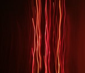 Preview wallpaper lines, light, neon, blur, long exposure