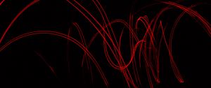 Preview wallpaper lines, light, red, black