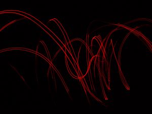 Preview wallpaper lines, light, red, black