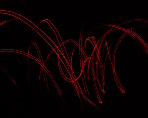 Preview wallpaper lines, light, red, black