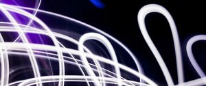 Preview wallpaper lines, lights, freezelight, abstraction