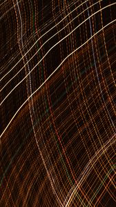 Preview wallpaper lines, movement of light, long exposure, glow