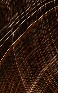 Preview wallpaper lines, movement of light, long exposure, glow