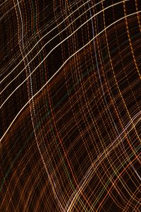 Preview wallpaper lines, movement of light, long exposure, glow